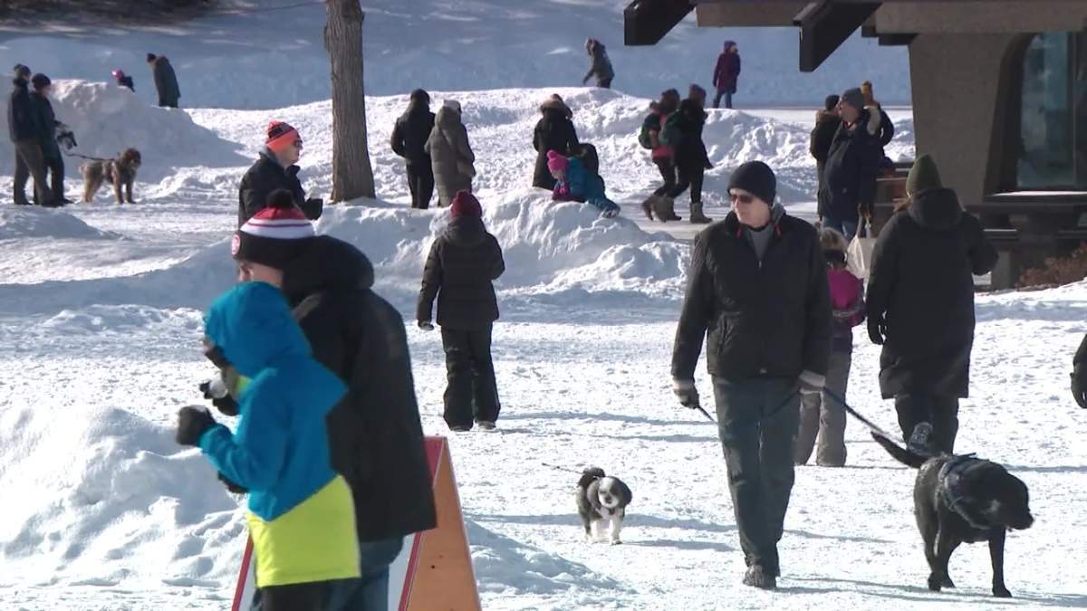 Silver Skate Festival in Hawrelak Park on Monday, Feb. 20, 2023.
