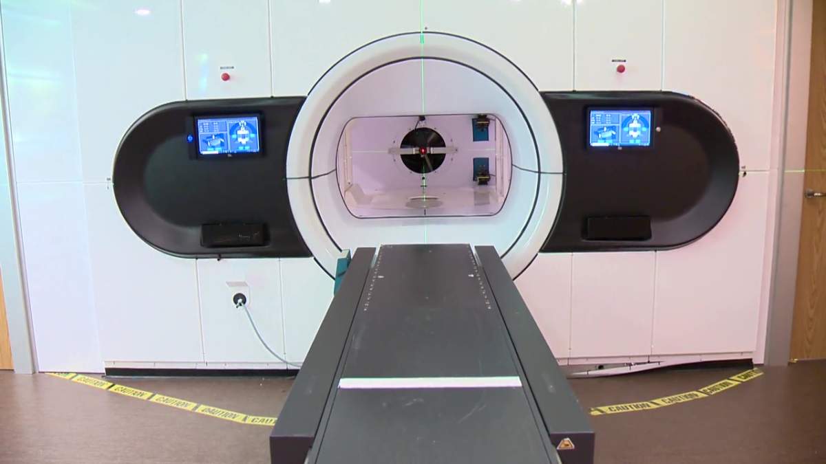 The Linac-MR machine at the Cross Cancer Institute in Edmonton, Alta. on Friday, February 3, 2023.