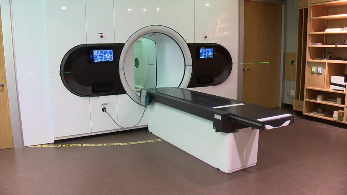 The Linac-MR machine at the Cross Cancer Institute in Edmonton, Alta. on Friday, February 3, 2023.