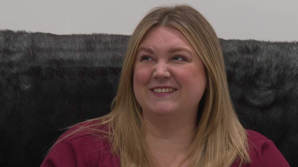Ketamine treatment patient Cassandra Walker at Manor Clinic in south Edmonton on Wednesday, Feb. 22, 2023.