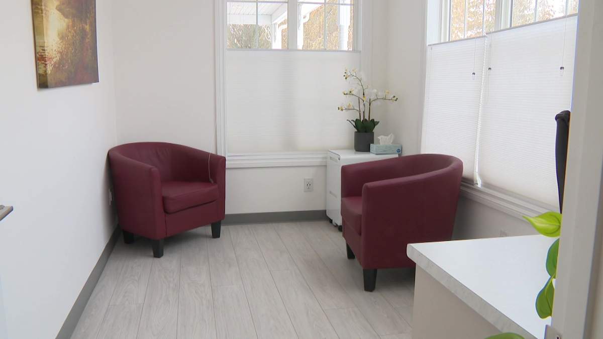 A treatment room at Manor Clinic in south Edmonton on Wednesday, Feb. 22, 2023.