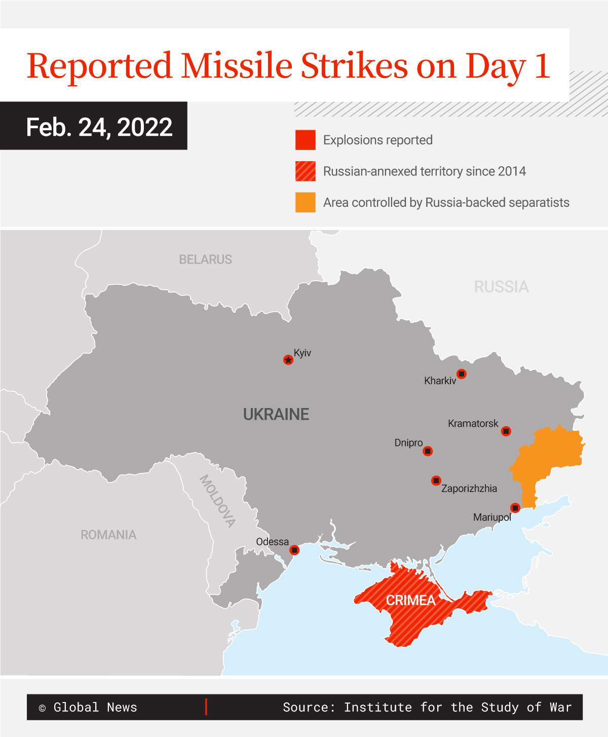 A look back at one year of courage, survival and war in Ukraine - image
