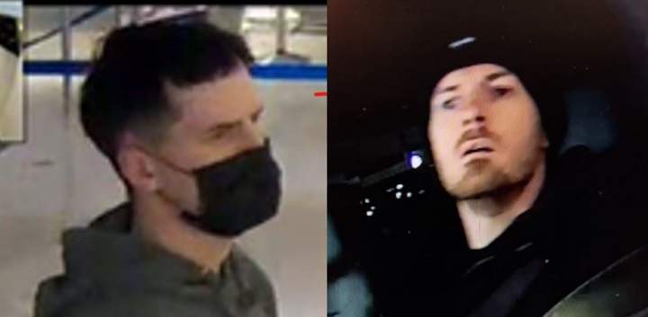 Persons of interest related to abduction of Elnaz Hajtamiri who rented vehicles in December 2021.