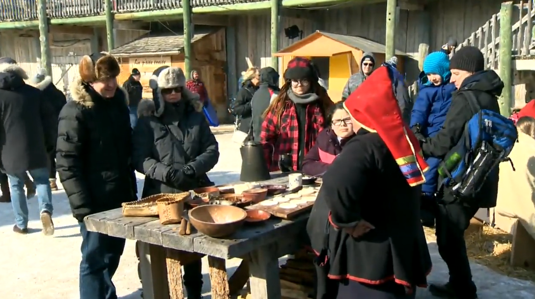Winnipeggers enjoy winter fun at Festival du Voyageur.