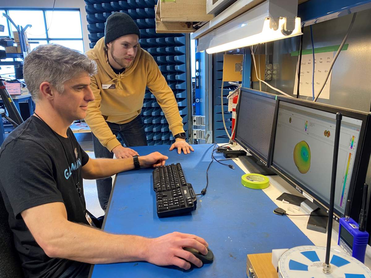 Garmin Canada employees hard at work
