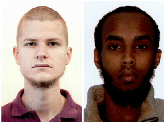 John Maguire, left, and Khadar Khalid were part of Peshdary’s Ottawa ISIS cell and are now believed dead.