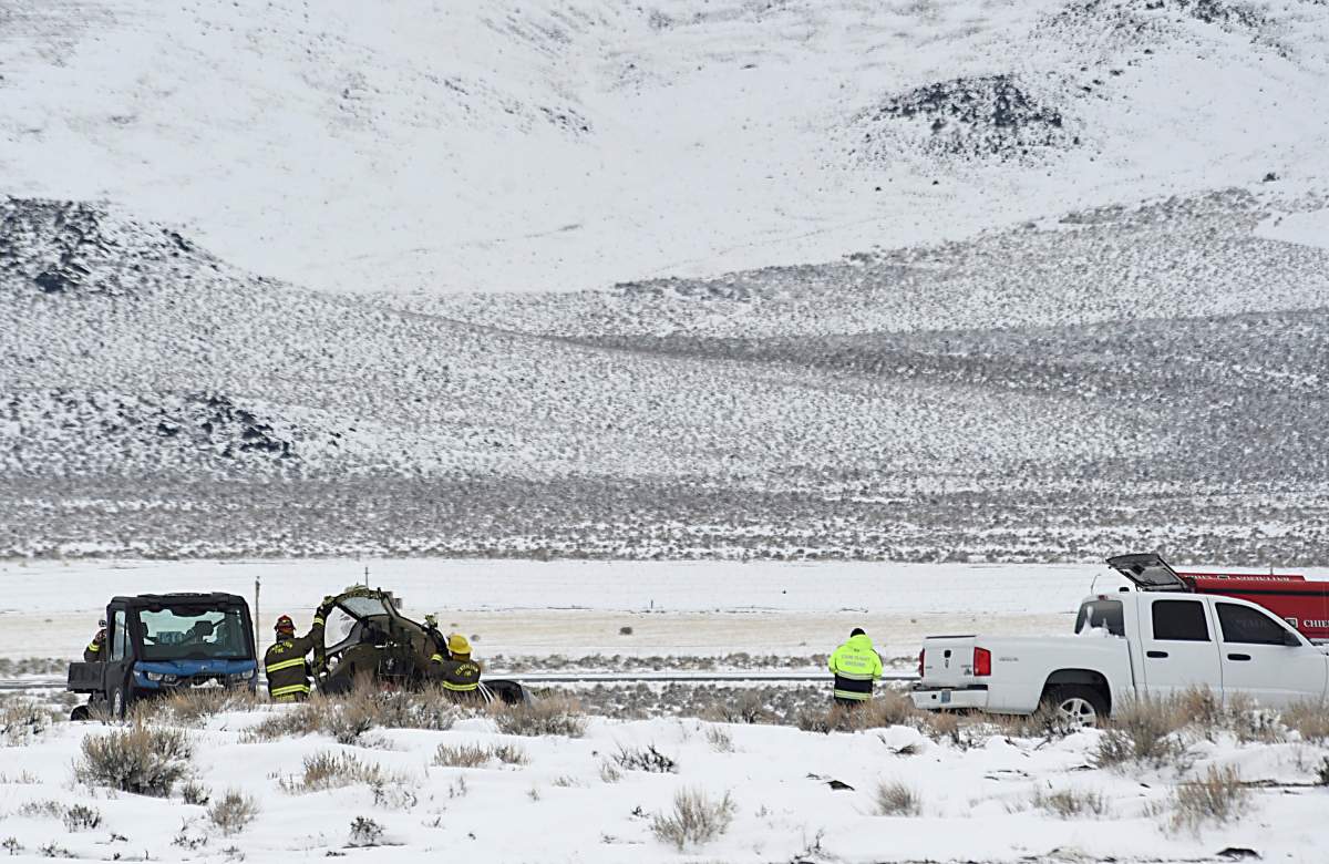 nevada crash