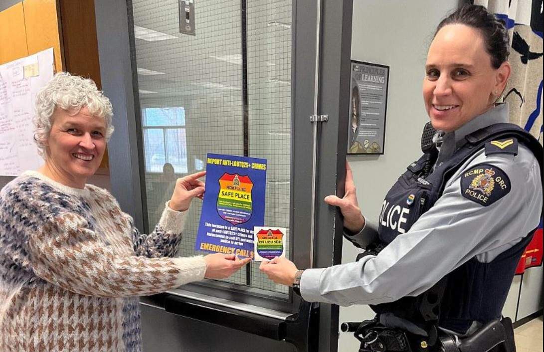 A Safe Place seal program is being launched in Kamloops. 