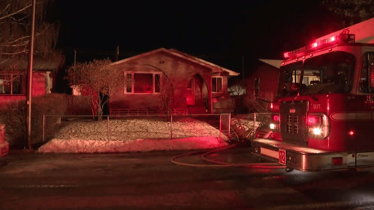 The Calgary Fire Department responded to a fatal fire in the southeast neighbourhood of Penbrooke Meadows on Feb. 17, 2023.