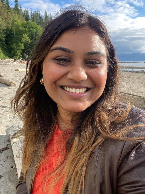 Sidra Mobin smiles in this undated handout photo. Mobin was surprised a therapist treating her for anxiety didn't make assumptions about Muslim women or ask inappropriate questions, only to later learn that he'd been trained in culturally adapted cognitive behavioural therapy. 