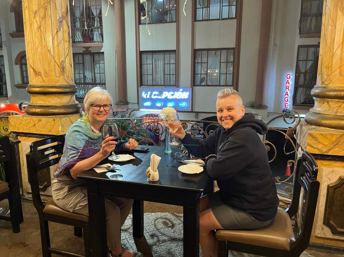 Genevieve Rochette and Catherine Gorecki left Ontario in mid-March to share their love of ukuleles and language on a 5,000-kilometre trip to St. George Centro de Nivelacion, a small English as a Second Language School in Banos, Ecuador.