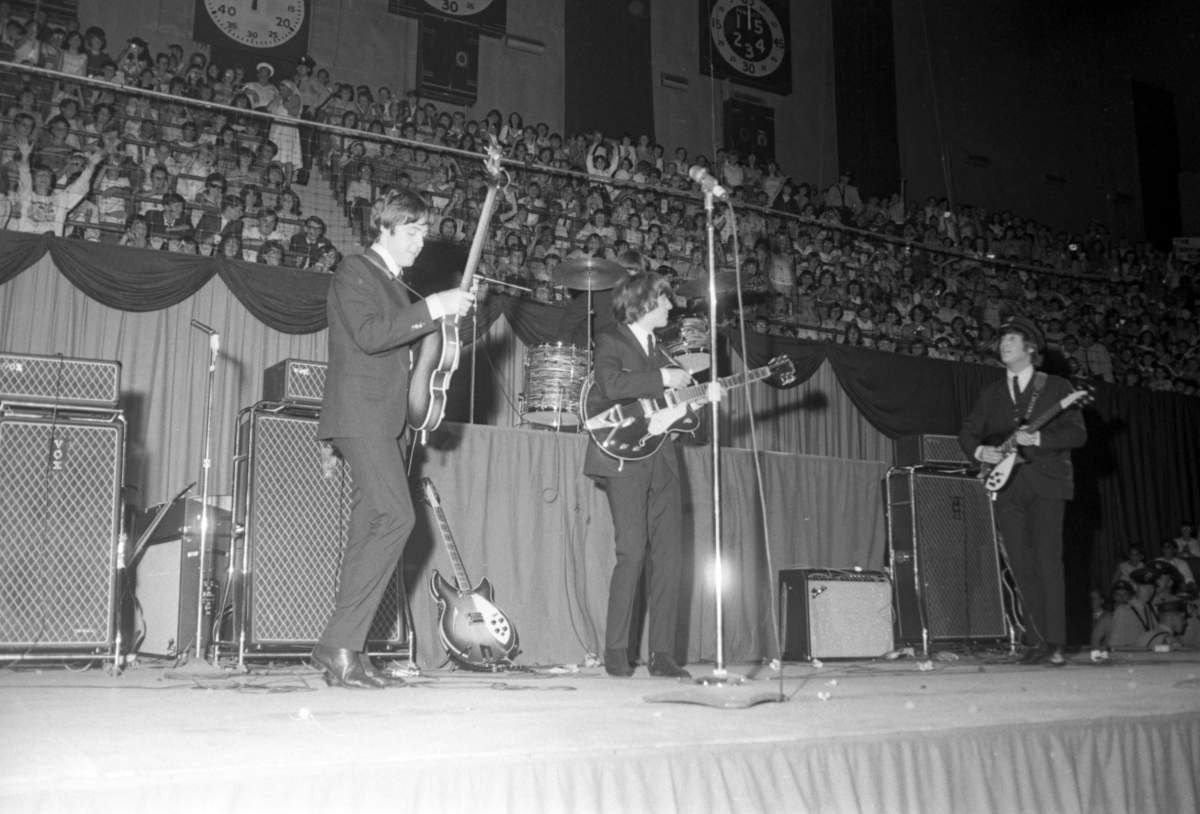 Beatles at Maple Leaf Gardens