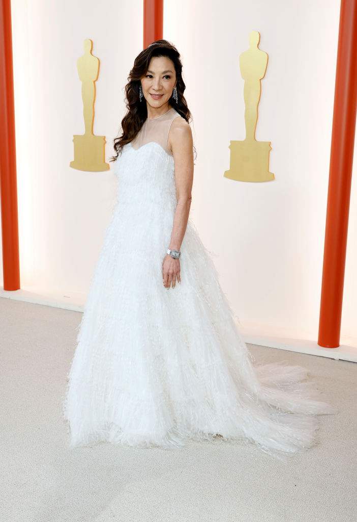 Michelle Yeoh attends the 95th Annual Academy Awards on March 12, 2023 in Hollywood, California.