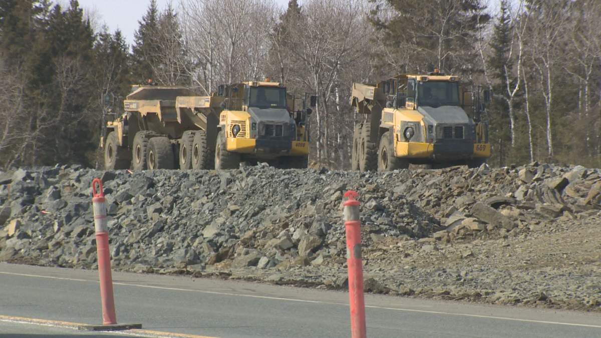 The Ministry of Transportation in Ontario already has work under on twinning the Trans-Canada Highway on that side of the border.
