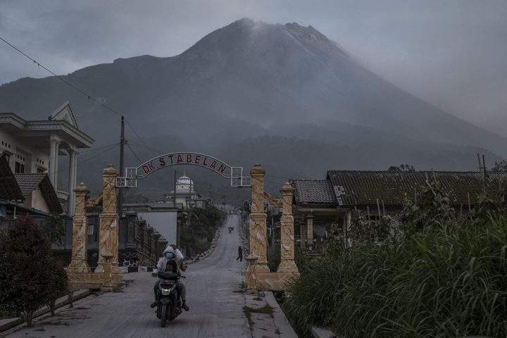 Indonesia Merapi volcano