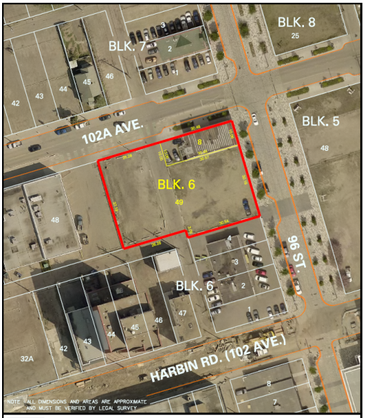 The City of Edmonton will sell this parcel of land to an affordable housing developer.