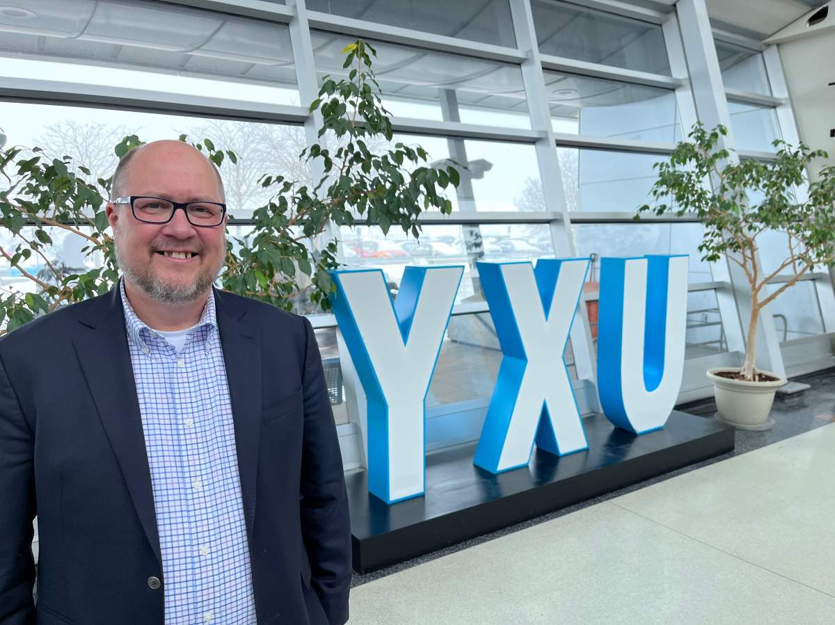 Director of commercial and air services Gerry Vanderhoek says the London International Airport is set to serve more than 75,000 passengers monthly in July and August.