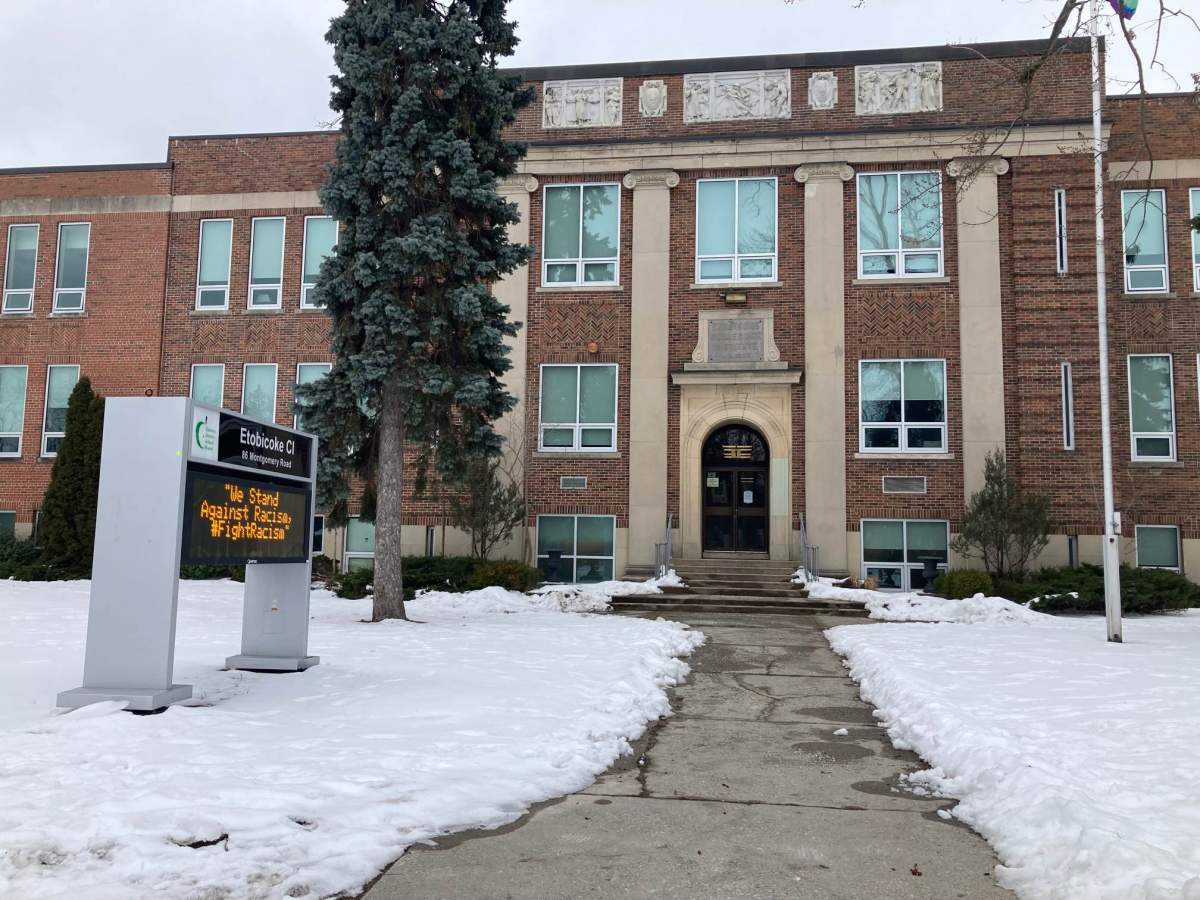 Police are investigating after a threat was made to Etobicoke Collegiate Institute on Friday. 