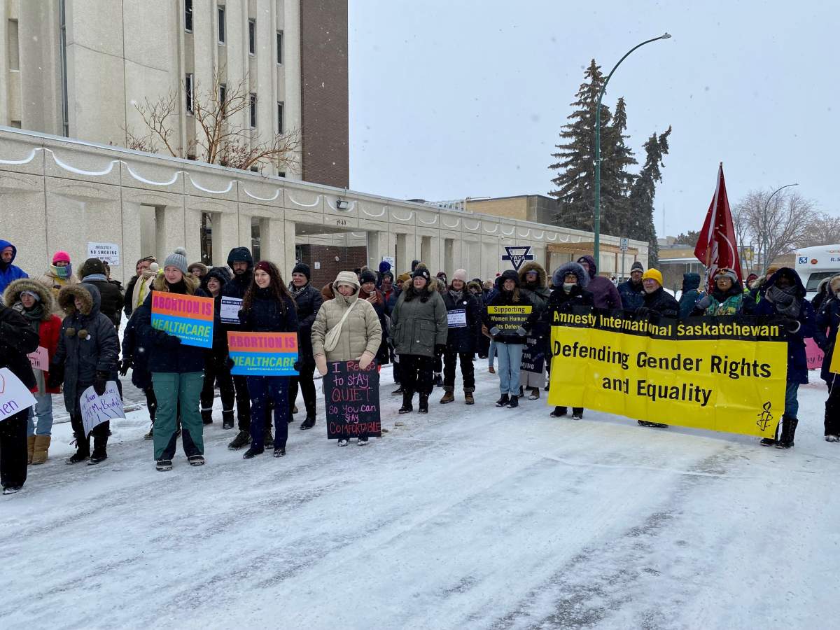Residents of all ages and genders were in attendance for the march.