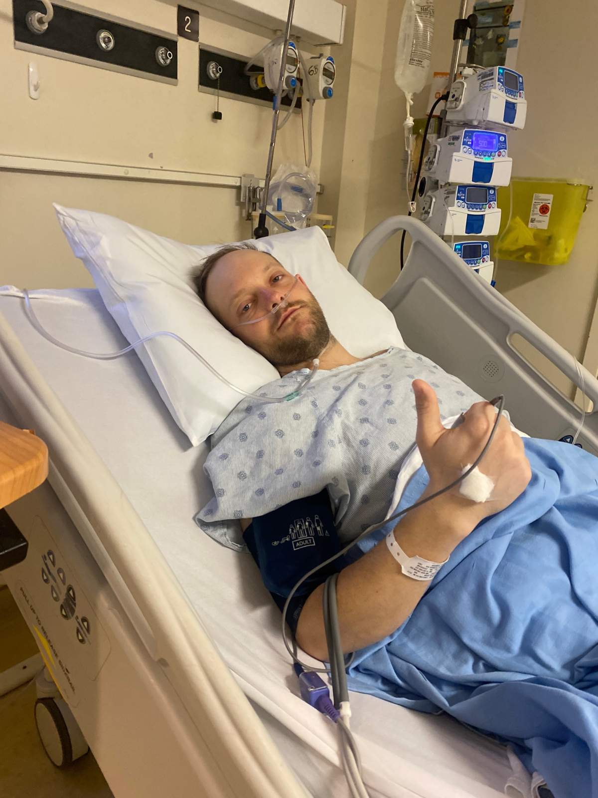 Grieve said Hay gave him the ‘gift of life.’