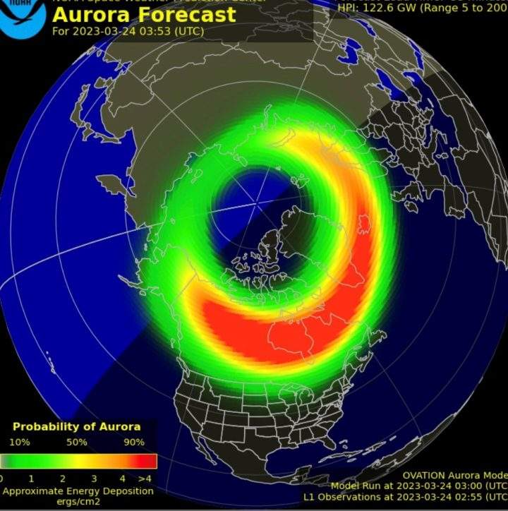 ‘Severe’ geomagnetic storm makes northern lights visible in southern Ontario - image