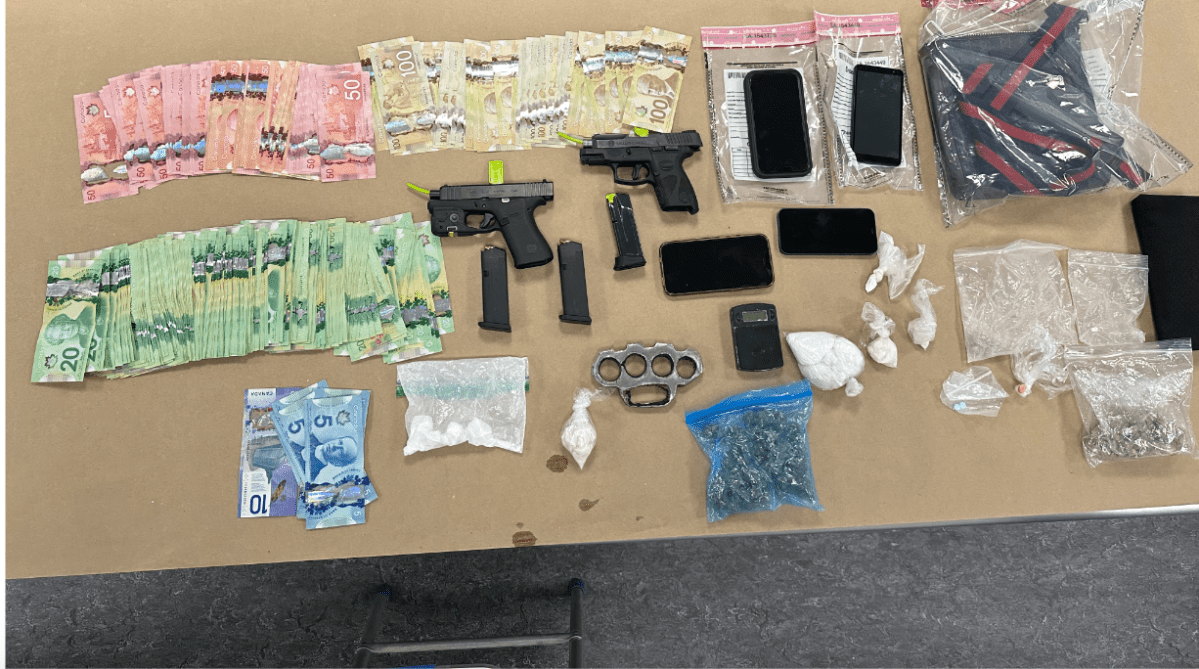 The arresting officers, through the course of their investigation, located and seized a significant quantity of cocaine, crystal methamphetamine, heroin and prescription medication that was destined to be trafficked on our streets.