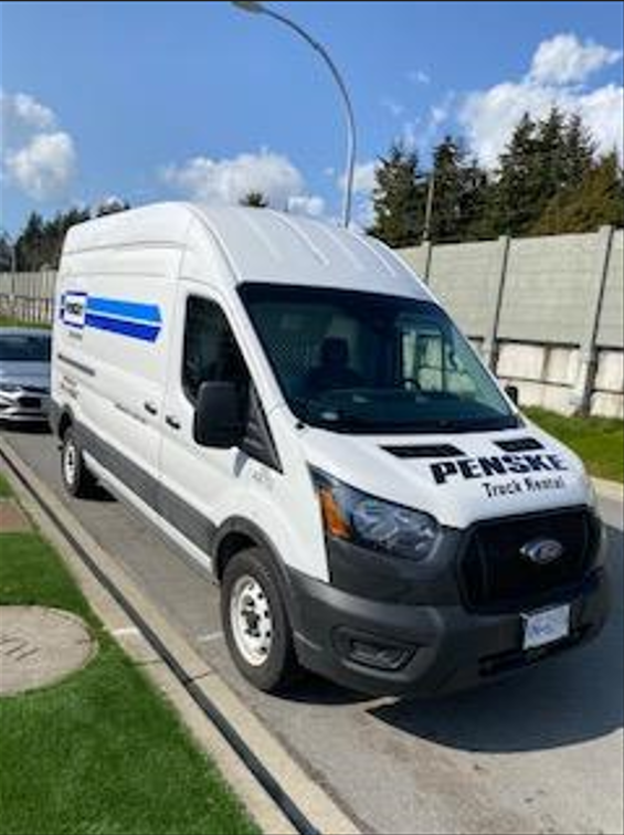 RCMP investigators are searching for a white Ford Penske rental van believed to be linked to a fatal shooting on March 13, 2023.