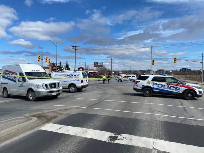 Kingston Police continue to investigate a shooting near Collins Bay penitentiary.