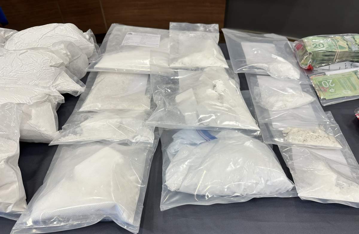 ALERT said it seized several kilograms of cocaine and a cutting agent from four homes in Edmonton.