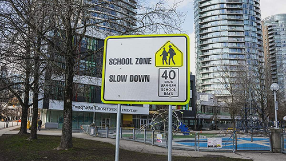 New signage is posted at the effected schools.