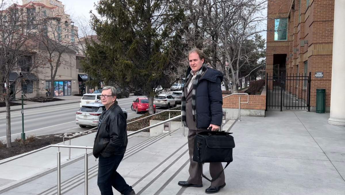 File photo. David Lindsay is in court this week for an assault charge relating to an incident at a 2021 COVID protocol protest.