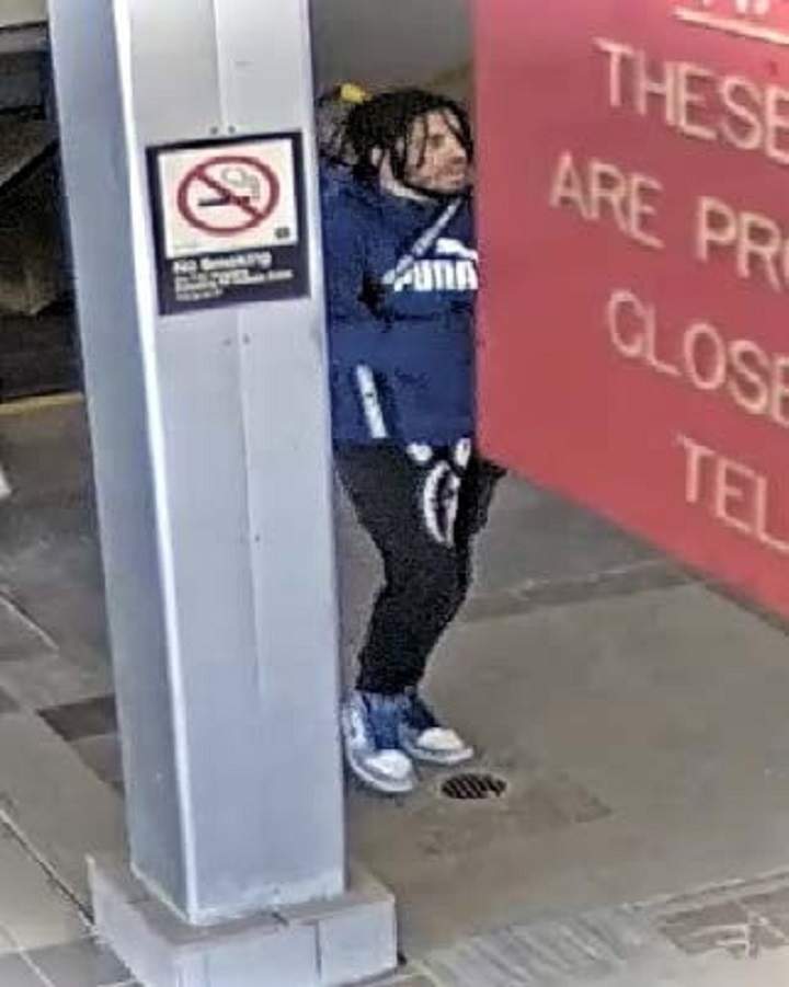 Police released this security image of the suspect.