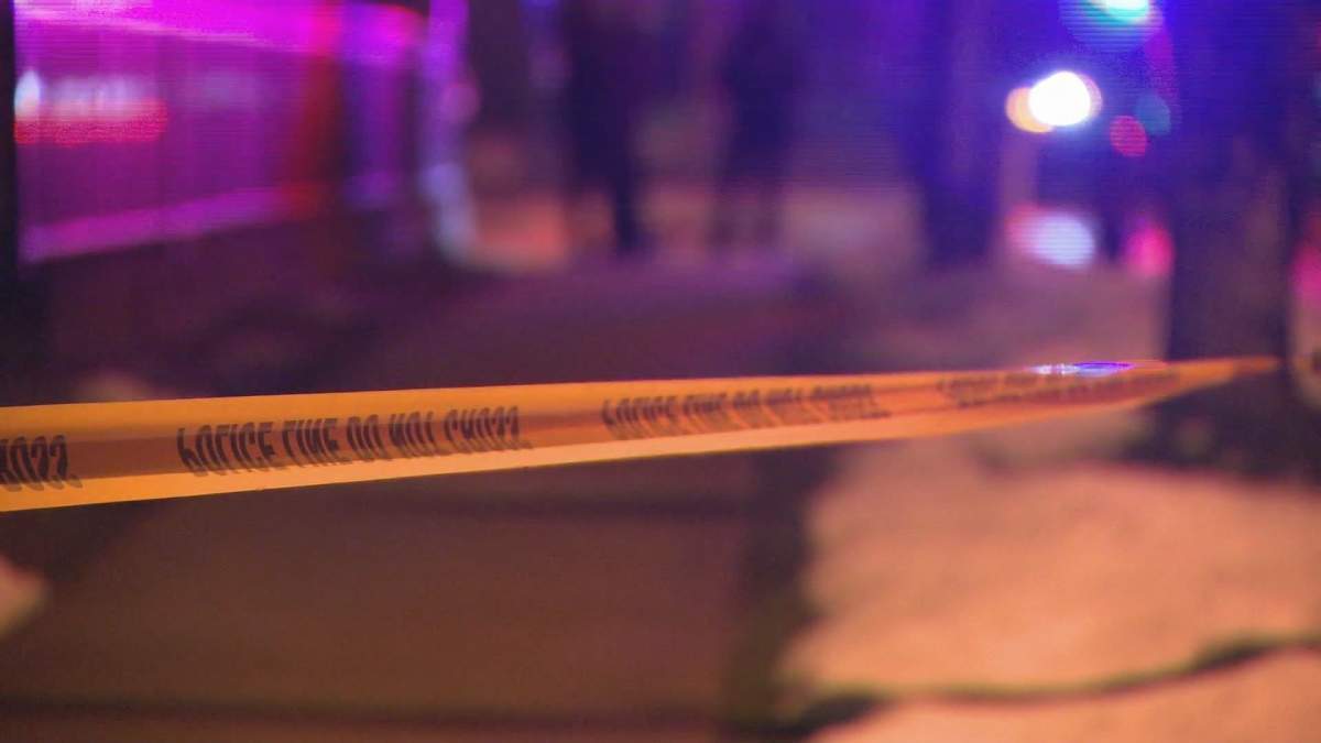 A file photo of police tape.