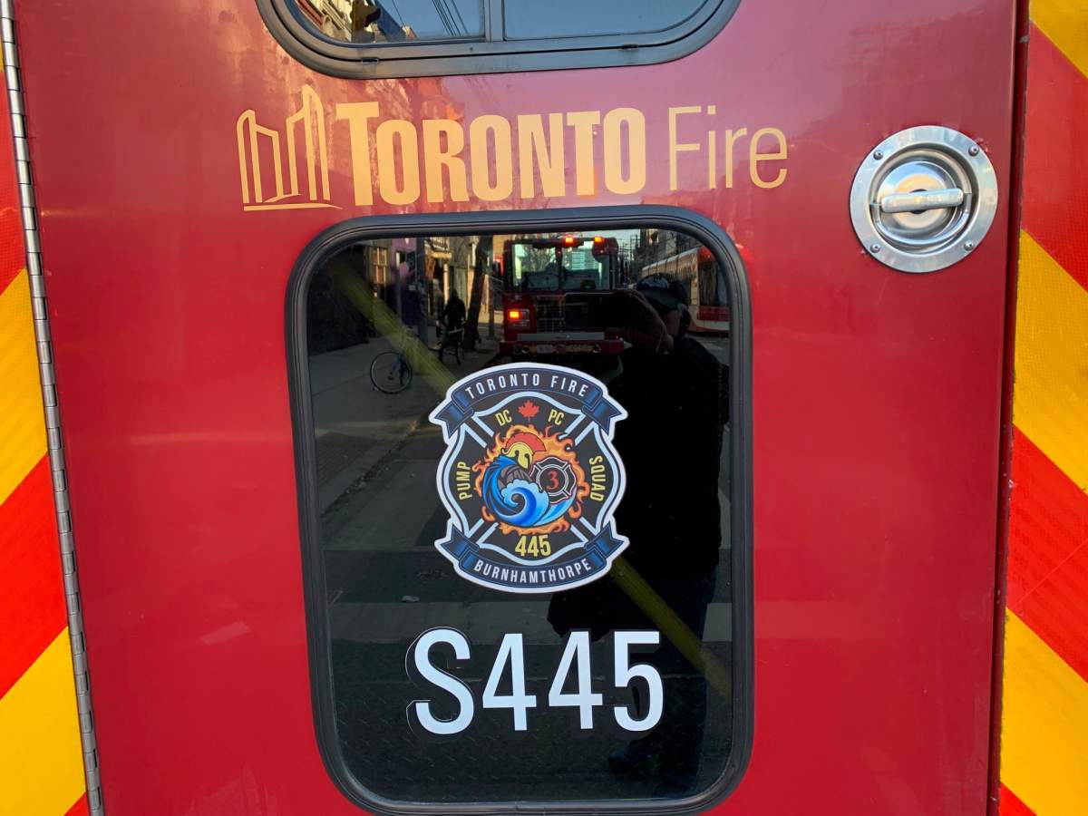 Emergency responders were dispatched to two separate fires overnight Friday. File photo of a Toronto Fire truck.