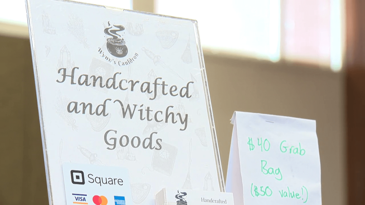 The Original Edmonton Witches Market offers handcrafted and "witchy" goods from local vendors. 