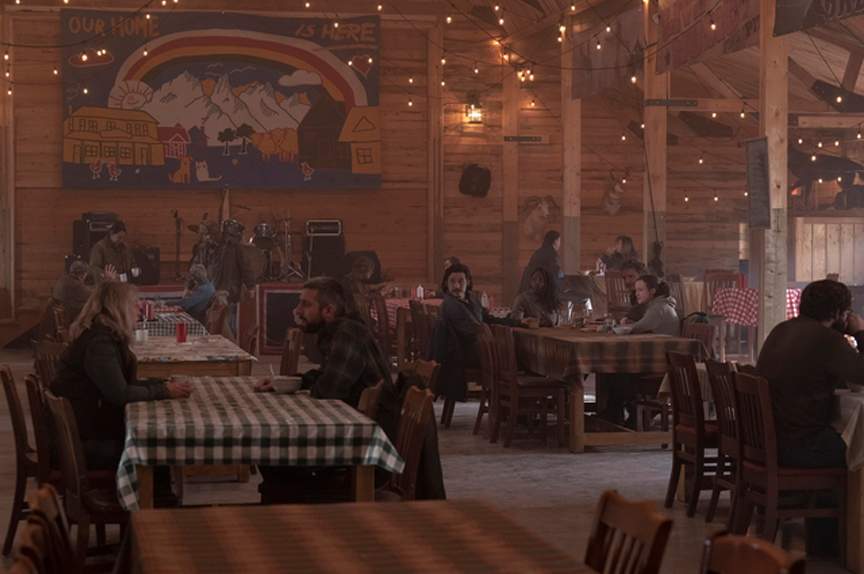 Willow Lane Barn in Olds, Alta. was transformed into a post-apocalyptic bar.