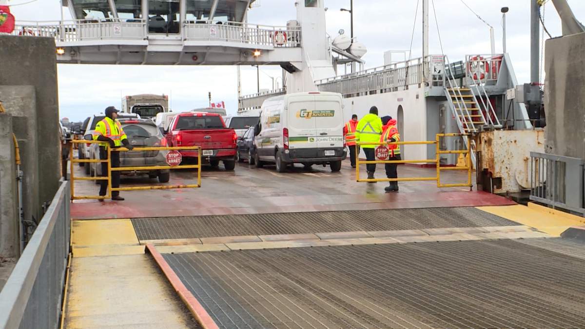 MTO memo says existing Kingston ferry dock would have to be modified to accommodate the larger Wolfe Islander IV, resulting in lengthier wait times, if it goes into service this spring.