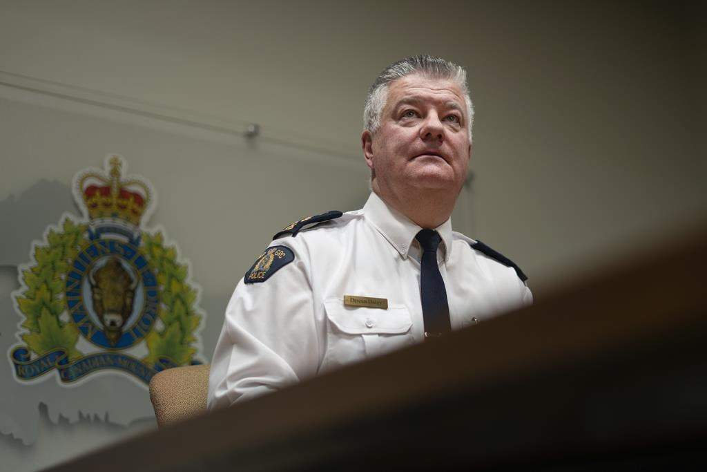 Assistant Commissioner Dennis Daley, commanding officer of the Nova Scotia RCMP, is seen during an interview at RCMP headquarters in Dartmouth, N.S., Wednesday, Dec. 14, 2022.
