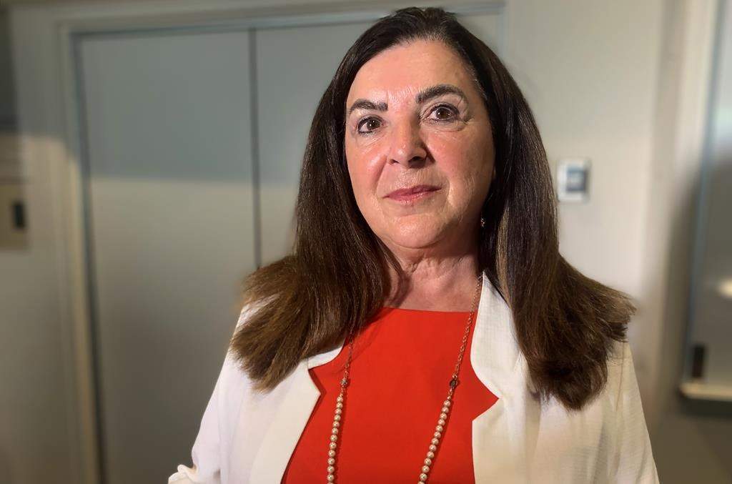 Memorial University president Vianne Timmons is seen at the university in St. John's, Friday, July 9, 2021. Timmons has been removed from her role as president after questions arose about her claims of Indigenous heritage.THE CANADIAN PRESS/Sarah Smellie.