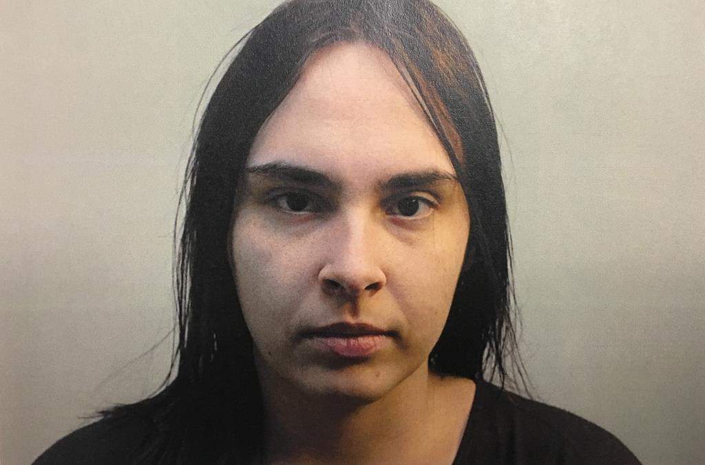 Tasha-Lee Mack is seen in this police handout photo provided as evidence by the Court of Queen's Bench of Alberta. A woman convicted in the death of a 19-month-old boy found outside an Edmonton church has had her day parole revoked.
Tasha-Lee Mack and her then-boyfriend Joey Crier were each charged with second-degree murder in the death of Crier's son, Anthony Joseph Raine. The toddler's lifeless body was found outside the Good Shepherd Anglican Church in 2017. THE CANADIAN PRESS/HO, Court of Queen's Bench of Alberta *MANDATORY CREDIT*.