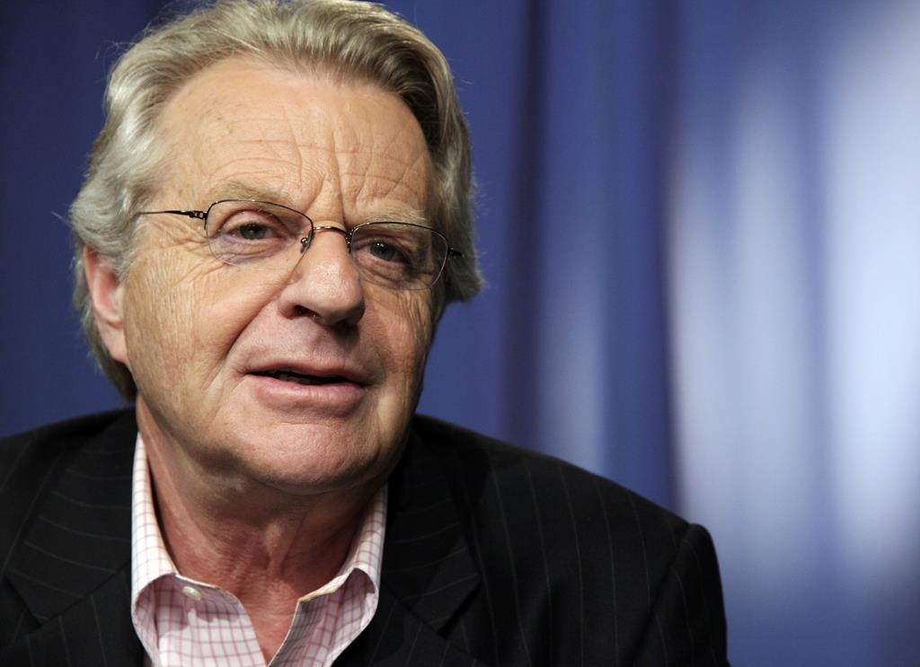 Talk show host Jerry Springer speaks in New York on April 15, 2010.