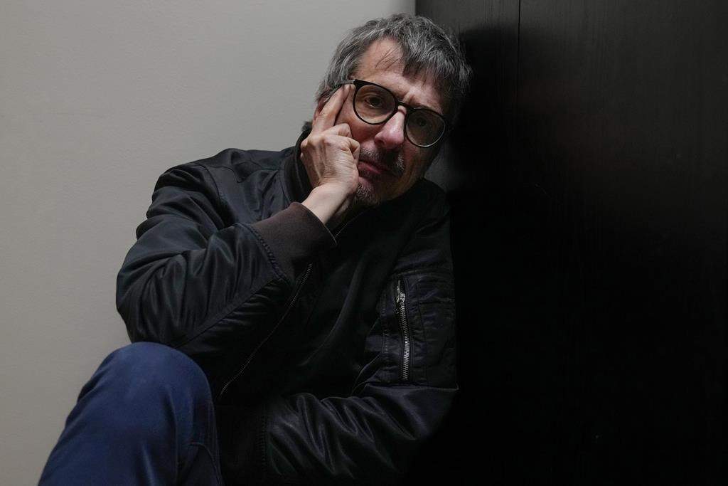 Philippe Falardeau is photographed in Toronto as he promotes his documentary series "Lac-Megantic: This is Not an Accident" on Thursday, April 27, 2023.