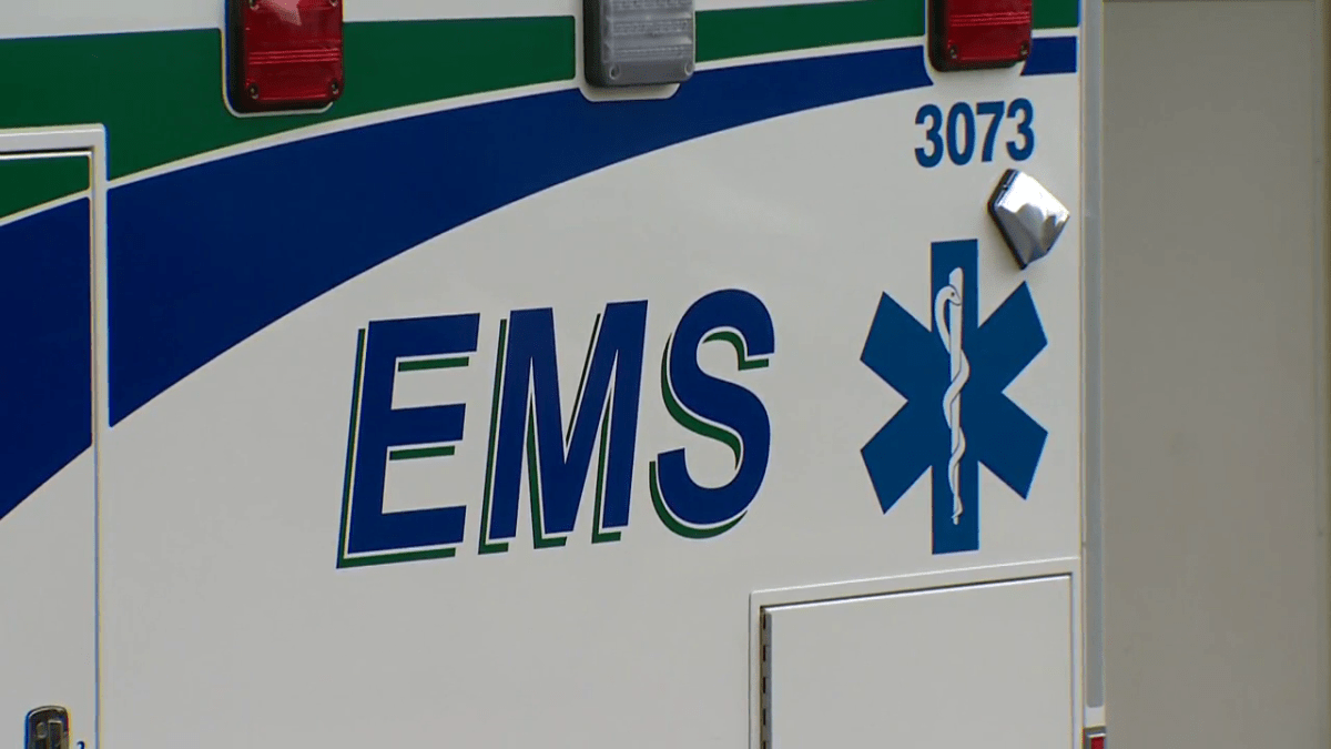 File photo of an Alberta Health Services EMS ambulance.
