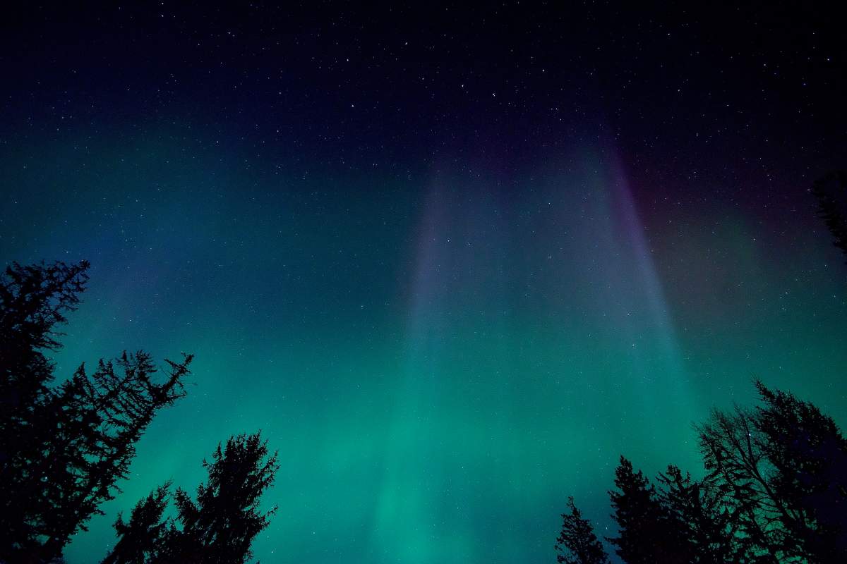 The geomagnetic storm as seen from Merville in the Comox Valley