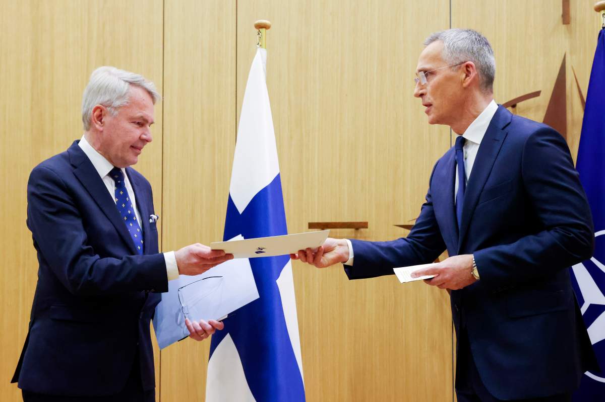Belgium NATO Foreign Ministers Finland