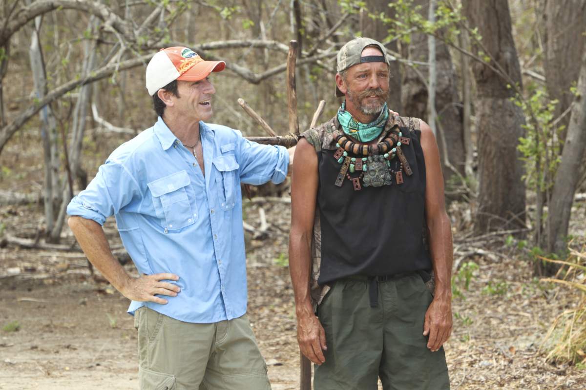 Keith Nale and Jeff Probst.