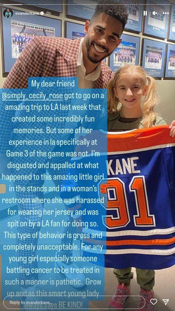 Kings offer bullied Edmonton Oilers fan trip back to L.A. for Game 6 - image