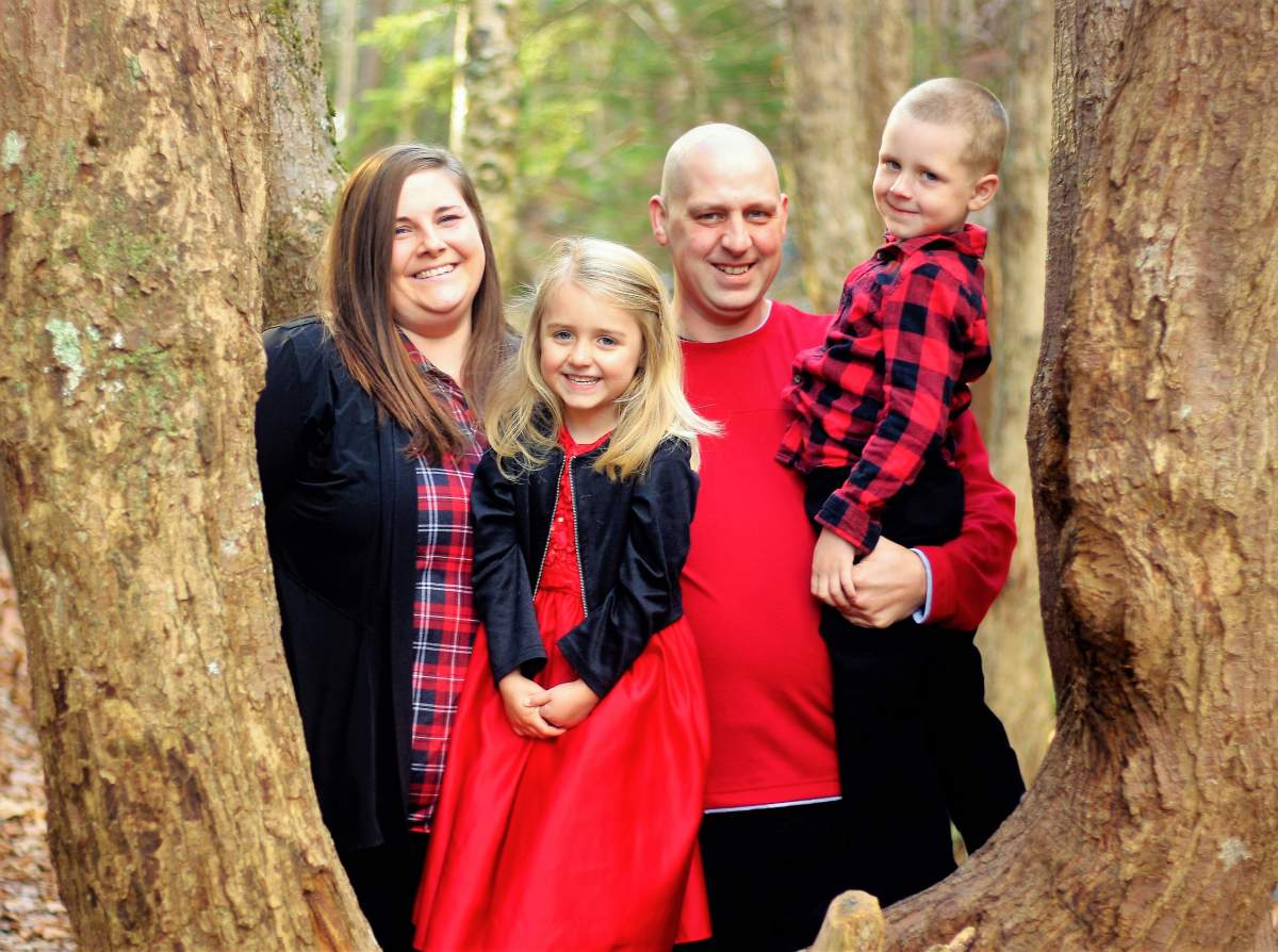 Angela Thomson is having a hard time budgeting with two small children. Her daughter, Marissa, has celiac disease.