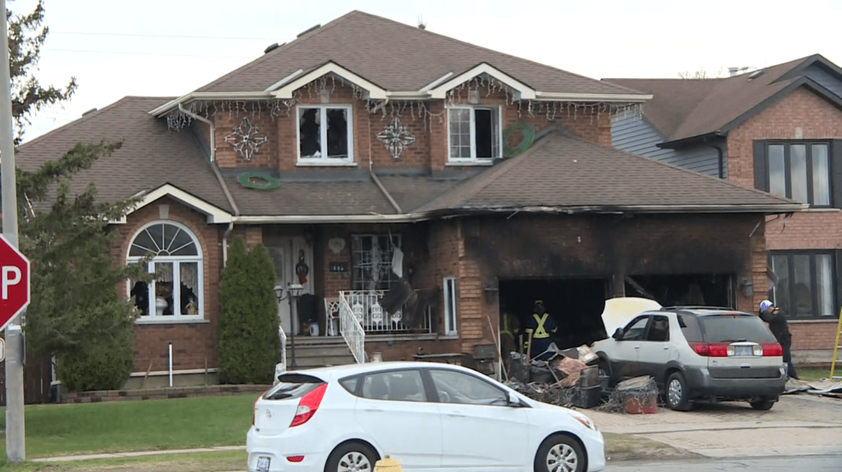 No one was injured in a fire on Davis Drive Drive Wednesday afternoon, where two people ran into the burning house to help with the rescue.