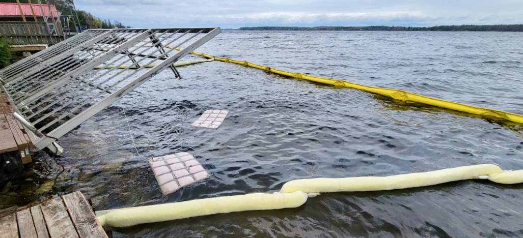The City of Kawartha Lakes says a fuel tank on a private property is to blame for a fuel spill in Sturgeon Lake in late March 2023.